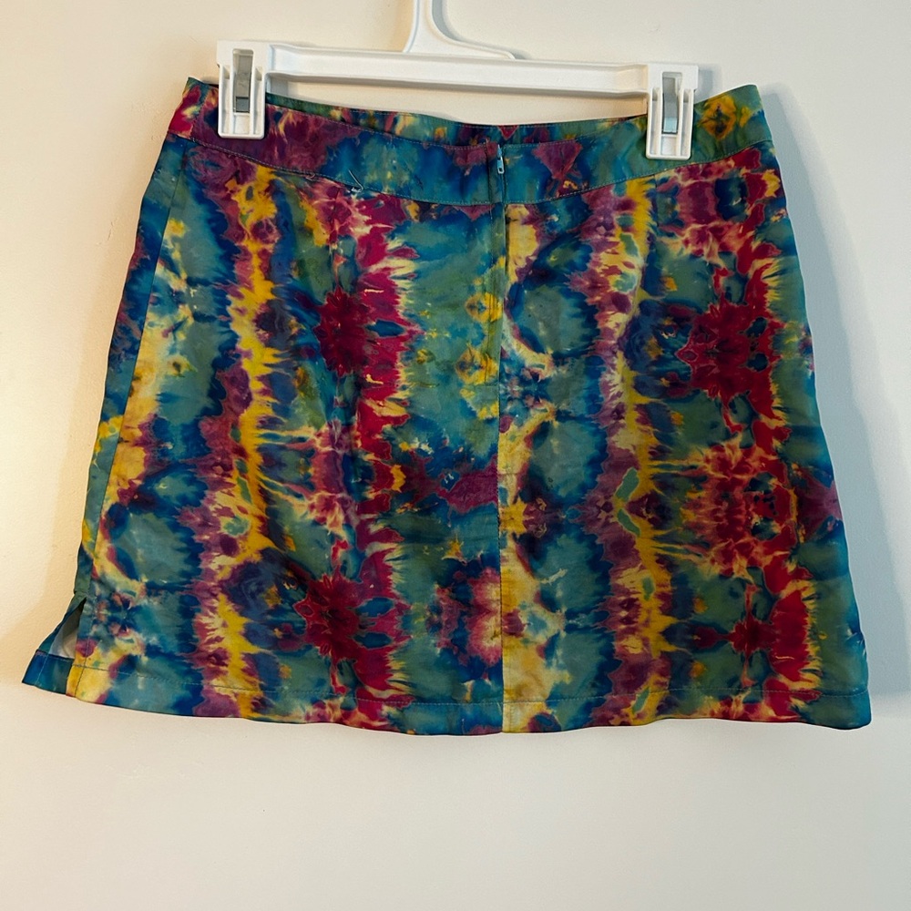 Rad tie dye skirt